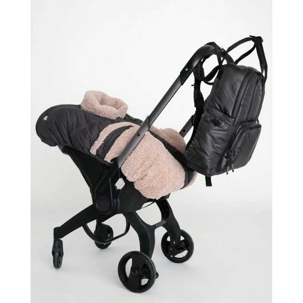 7AM Enfant -  Diaper Bag Backpack with Portable Chang Black